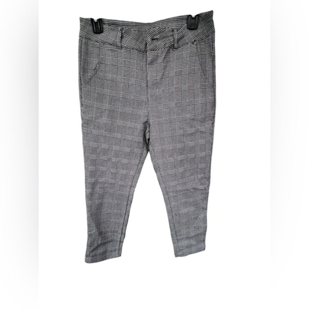 Women’s Gray Checkered Pants
